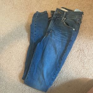 Levi’s high-rise super skinny jeans